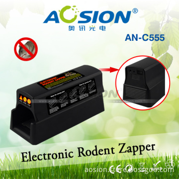Black Electronic Rat Killer Mouse Trap Zapper Rodent Control EU Plug